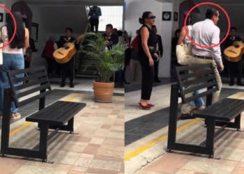 Llega con mariachi a firmar su divorcio y el video se vuelve viral