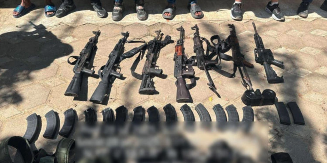 Operativos federales dejan 56 detenidos y decomiso de arsenal en 15 estados