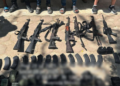 Operativos federales dejan 56 detenidos y decomiso de arsenal en 15 estados