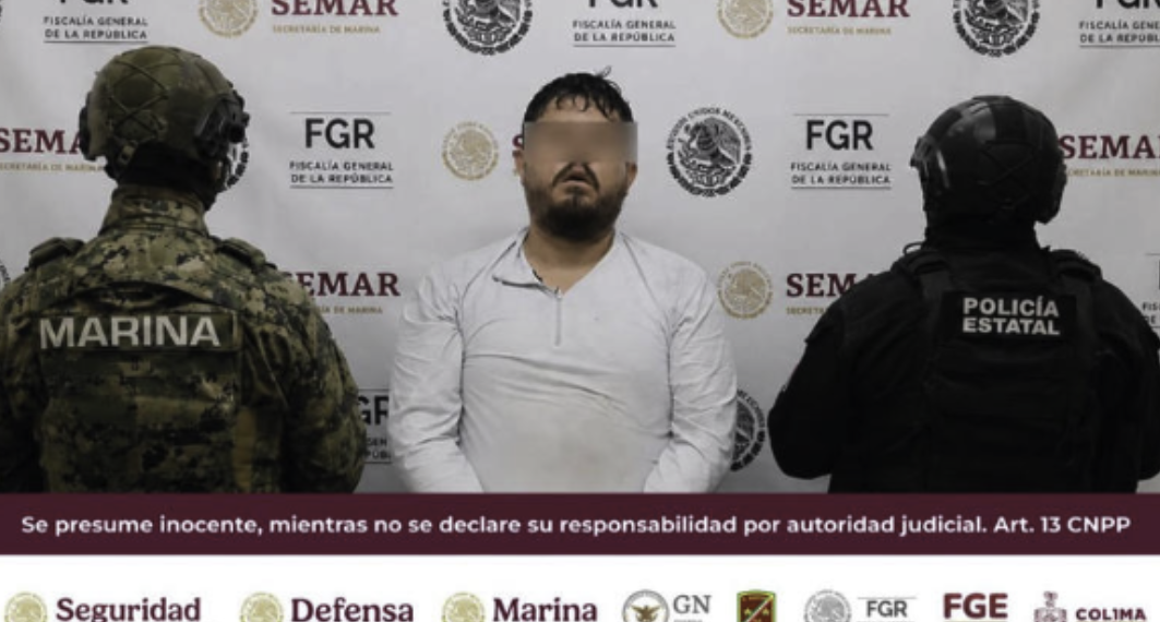 Capturan a presunto sicario ligado al CJNG; lo acusan de múltiples homicidios en Colima