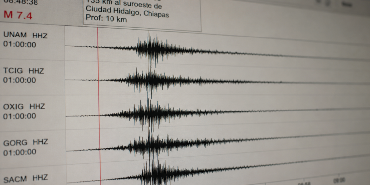 SSN eleva a 7.4 la magnitud del sismo frente a Chiapas; se percibió hasta la Ciudad de México