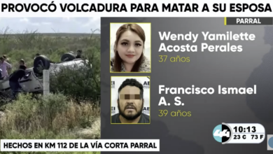 Sujeto provoca intencionalmente volcadura para ma.tar a su esposa en la Vía Corta a Parral