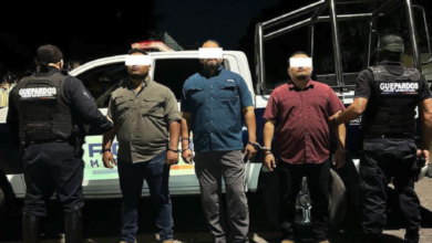 Detienen en Guadalajara a tres presuntos falsos escoltas con armas y más de 270 cartuchos