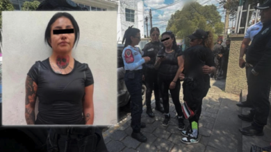 Detienen a mujer por presunta extorsión a negocio de comida en Ecatepec