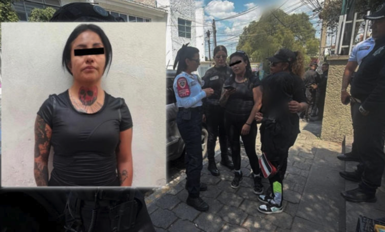 Detienen a mujer por presunta extorsión a negocio de comida en Ecatepec