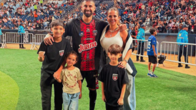 Futbolista recuerda a su esposa e hijos a un mes del terremoto en Venezuela