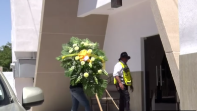 Despiden a Rubén Acosta, víctima de fatal choque; responsable sigue prófugo