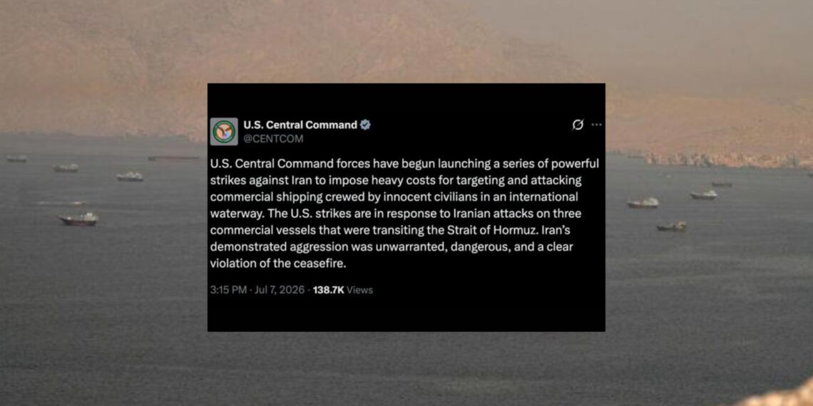 EE.UU. lanza bombardeos contra Irán tras ataques en el estrecho de Ormuz