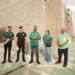 Supervisan avance del nuevo gimnasio municipal en el Deportivo Salvarcar