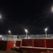 Rehabilitan alumbrado de parque en la colonia División del Norte para fortalecer la seguridad y el deporte