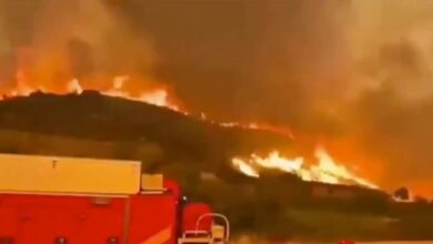 Incendio forestal sin control arrasa más de 26 mil hectáreas en España; evacúan a mil 200 personas