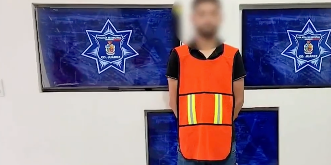 Hombre es detenido por presuntamente intentar que.mar viva a su esposa en Ciudad Juárez