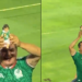 Aficionado lleva un Niño Dios con la playera de la Selección Mexicana al estadio y desata debate en redes
