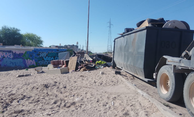 Riberas del Bravo rompe récord de recolección de tiliches; instalarán Punto Limpio permanente