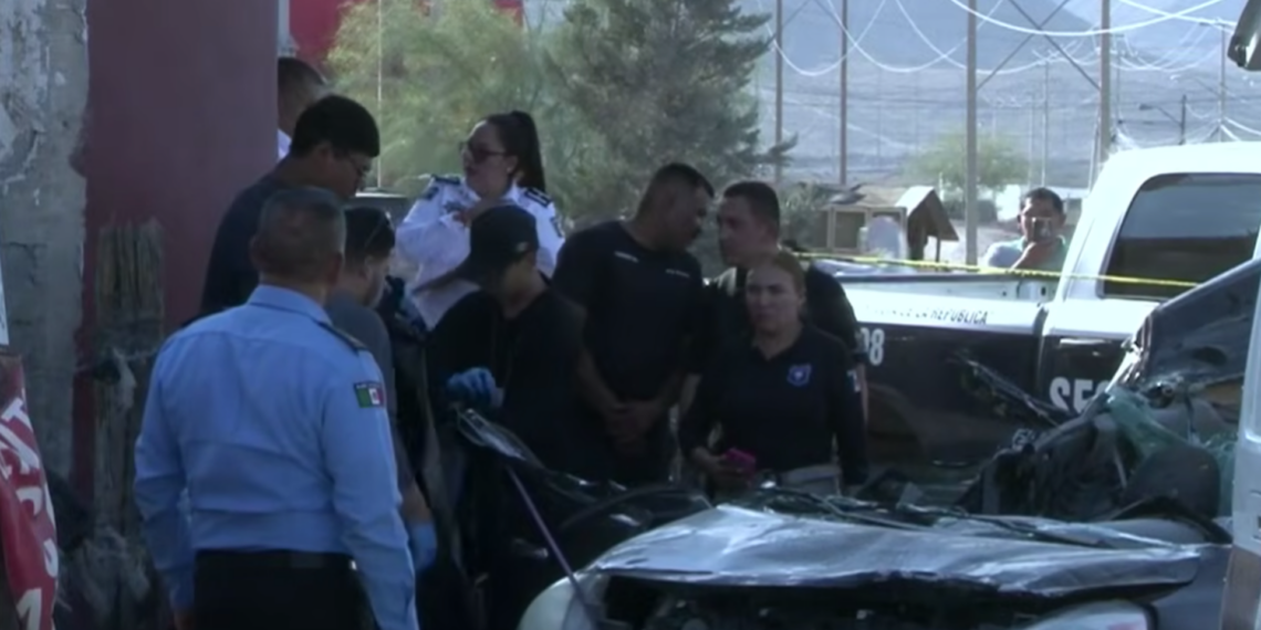 Muere automovilista tras choque con tráiler en la colonia Granjas Polo Gamboa de Ciudad Juárez