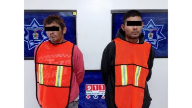 Detienen a dos hombres por presunto ro.bo en escuela Hellen Keller de Ciudad Juárez