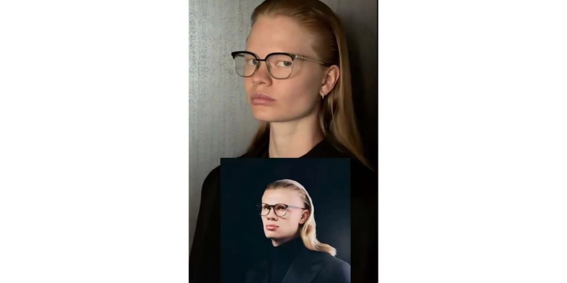 La “doble” de Erling Haaland aparece en redes y se vuelve tendencia tras el triunfo de Noruega