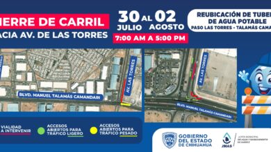 JMAS desviará línea de agua potable por construcción del puente Paso Las Torres–Talamás Camandari