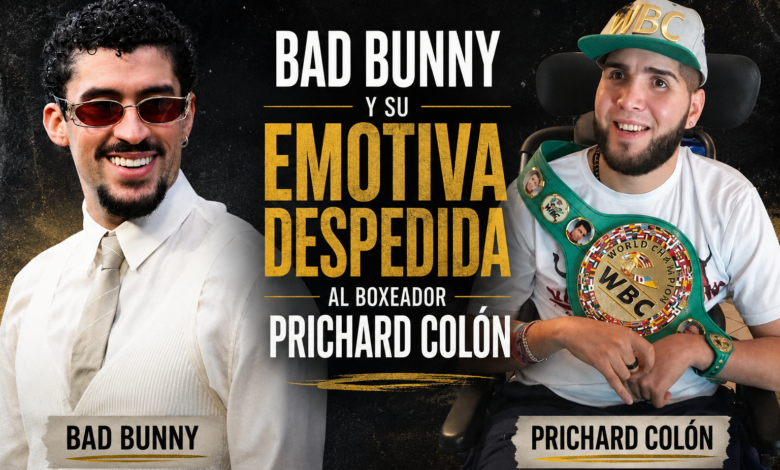 “Descansa en paz”: Bad Bunny dedica emotivo mensaje a Prichard Colón