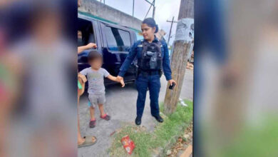 Niño escapa de la casa de su abuela en Nuevo León; policías logran ponerlo a salvo