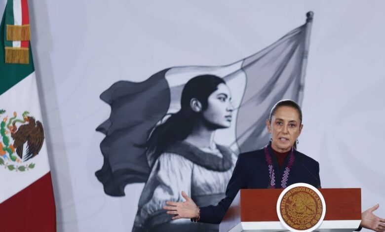 Claudia Sheinbaum informa que no asistirá a la mañanera por gripa, tos y fiebre