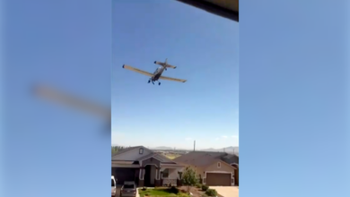 Avioneta causa alarma al volar a baja altura sobre viviendas en Sunland Park