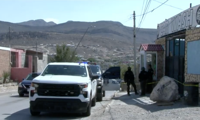 Catean presunta casa de seguridad en negocio de lavado de autos