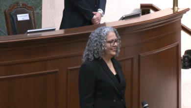 Graciela Domínguez asume como gobernadora interina de Sinaloa tras nueva licencia de Rocha Moya