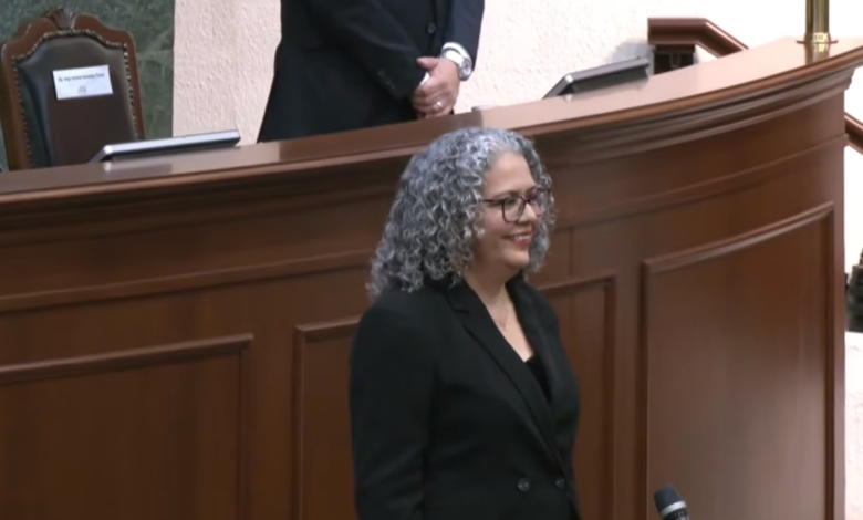 Graciela Domínguez asume como gobernadora interina de Sinaloa tras nueva licencia de Rocha Moya
