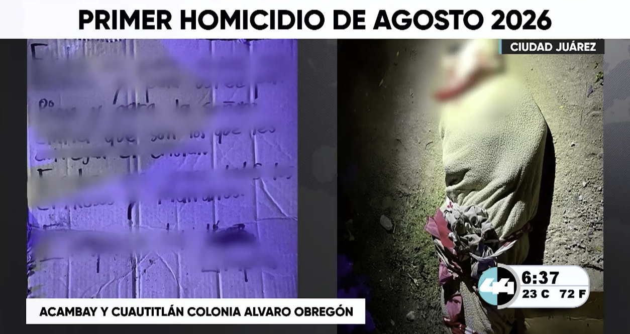 Encobijado el primero ho.mi.ci.dio de agosto 2026 - El Canal de las Noticias Digital