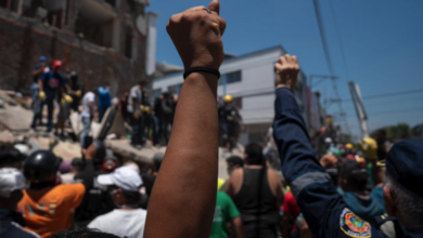 Cali escarba entre los escombros del terremoto: “No podía salir y dejar tirados a mis pacientes”