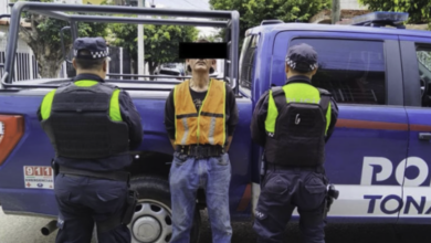 Policías llegan cuando hombre estaba a punto de cortarle la cola a un perro en Tonalá