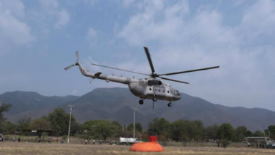 Aterrizaje de emergencia de helicóptero de la Armada deja tres lesionados en Jalisco