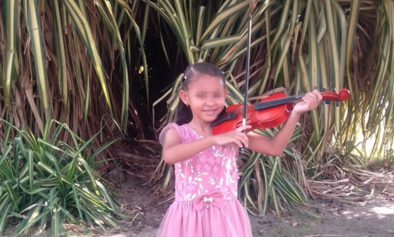 Romina tenía 9 años y un enorme talento: m.uere la violinista que brilló ante el papa León XIV