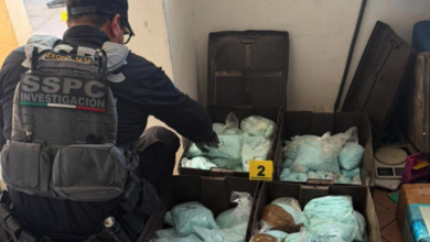 Catean inmueble ligado a “Los Rusos” y hallan 120 kilos de fentanilo