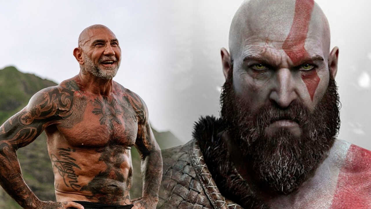 Dave Bautista será oficialmente Kratos en la serie de God of War de Prime Video
