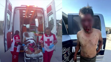 SSPM auxilió a 1 de los 3 hombres que caminaban desnudos en Riberas del Bravo