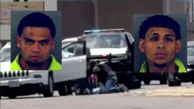 Persecución termina con dos detenidos por presunto robo agravado en El Paso
