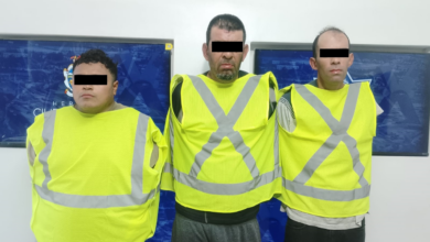 Detienen a tres hombres ligados a homicidio y tentativa de privación de la libertad