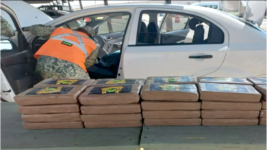 FGR investigará a tres detenidos con 46 kilos de co.caí.na en carretera a Juárez
