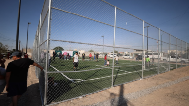 Inauguran canchas deportivas del programa Mundial Social 2026 en Sierra Vista