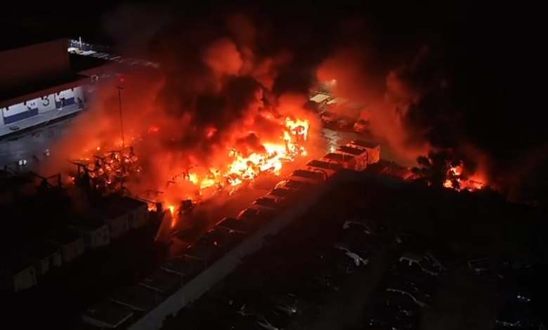 Incendio en bodega de PepsiCo en Matamoros fue provocado; descartan vínculo con crimen organizado