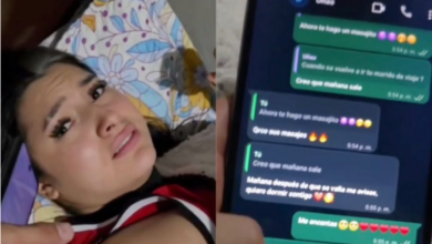 Descubre supuesta infidelidad en WhatsApp y le corta el cabello a su esposa mientras dormía