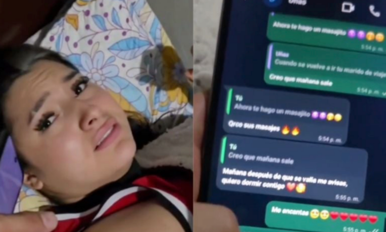 Descubre supuesta infidelidad en WhatsApp y le corta el cabello a su esposa mientras dormía