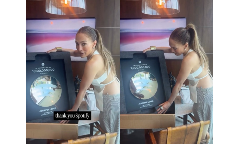 Jennifer Lopez celebra un nuevo récord: “On The Floor” supera los mil millones en Spotify
