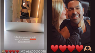 Jorge D’Alessio presenta oficialmente a Daniela, su nueva pareja