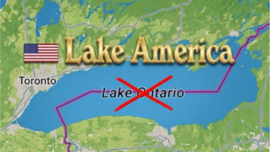 Casa Blanca celebra que Google Maps cambie Lago Ontario a “Lago América” en Estados Unidos