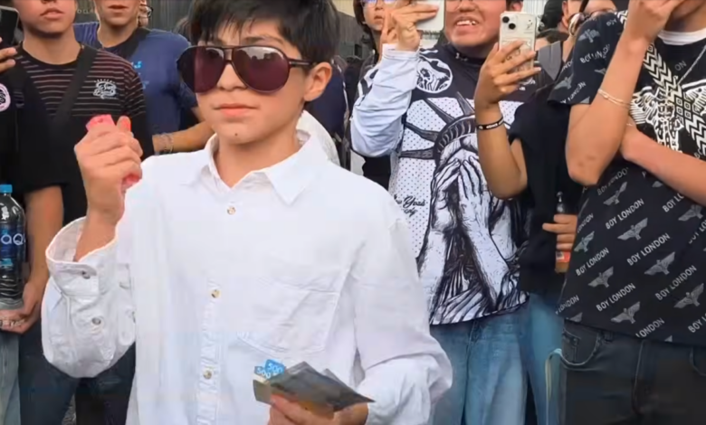 Niño de 11 años conquista batalla de “farmear aura” y se lleva 3 mil pesos