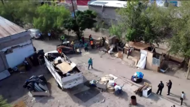 Retiran viviendas improvisadas de la Zona Centro de Ciudad Juárez