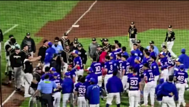 Sancionan a ocho peloteros tras aparatosa riña en la Liga Estatal de Béisbol de Chihuahua